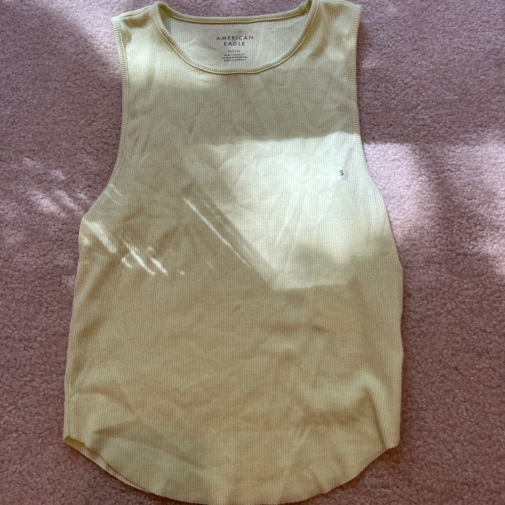 american eagle tank top size small